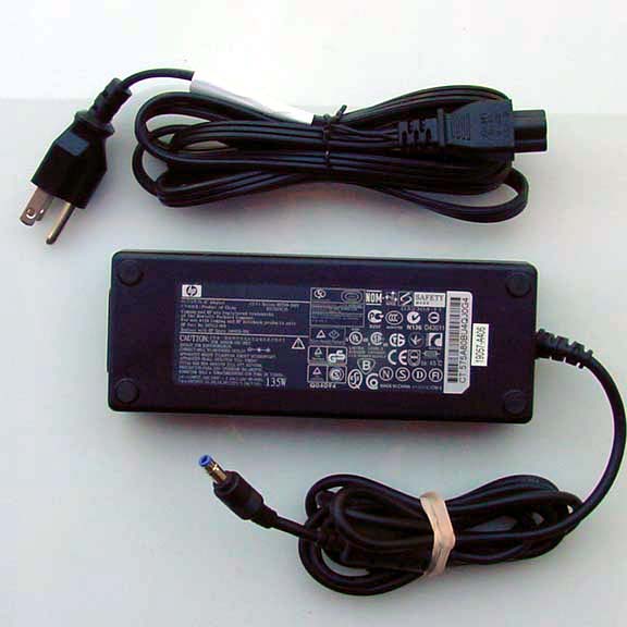 HP Compaq Genuine Original DR910A 18.5V 7.3A 135W AC Adapter For Pavilion ZD7000 Business nx9500 NX9100 nx8220